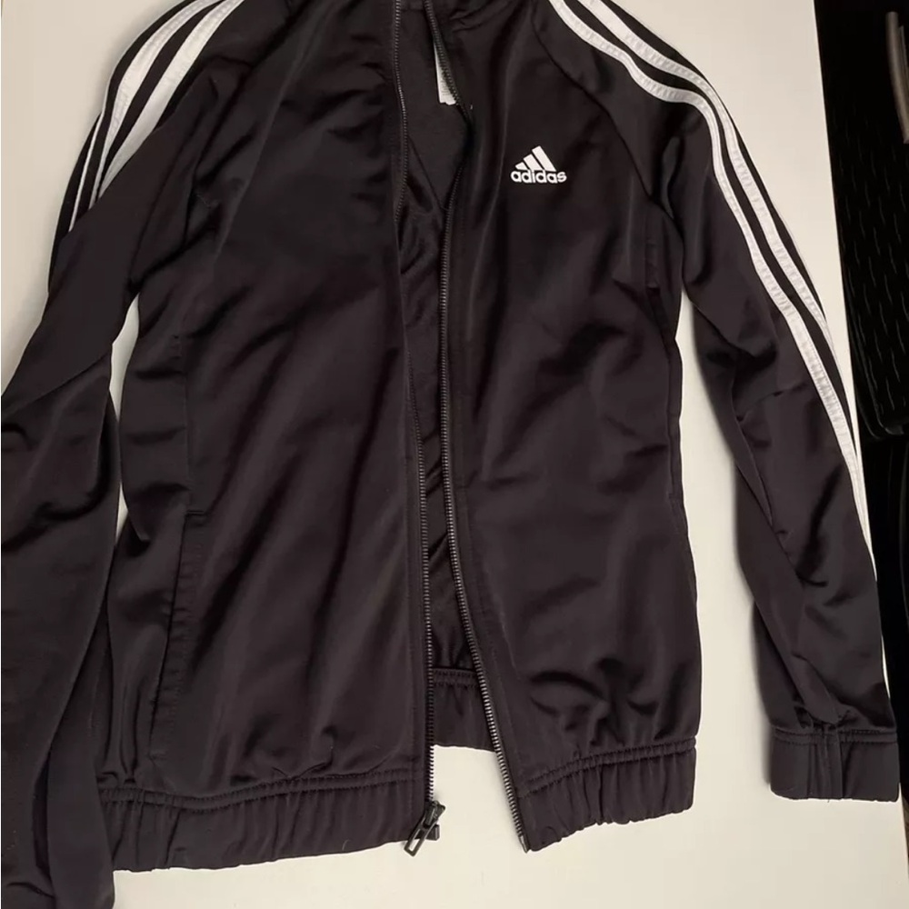 Adidas track jacket size small - Picture 1 of 3